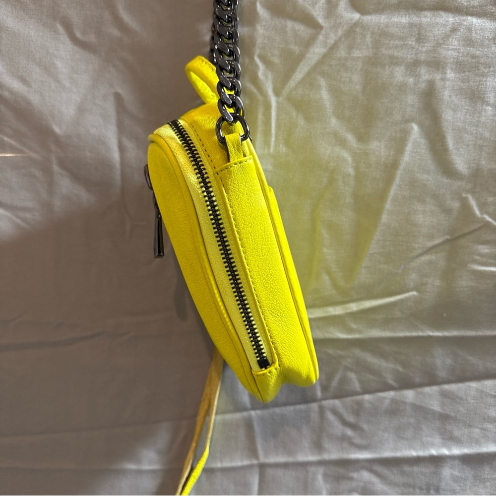 Aimee Kestenberg Leather Crossbody Handbag with RFID Security – Tamitha Yellow - Picture 13 of 16